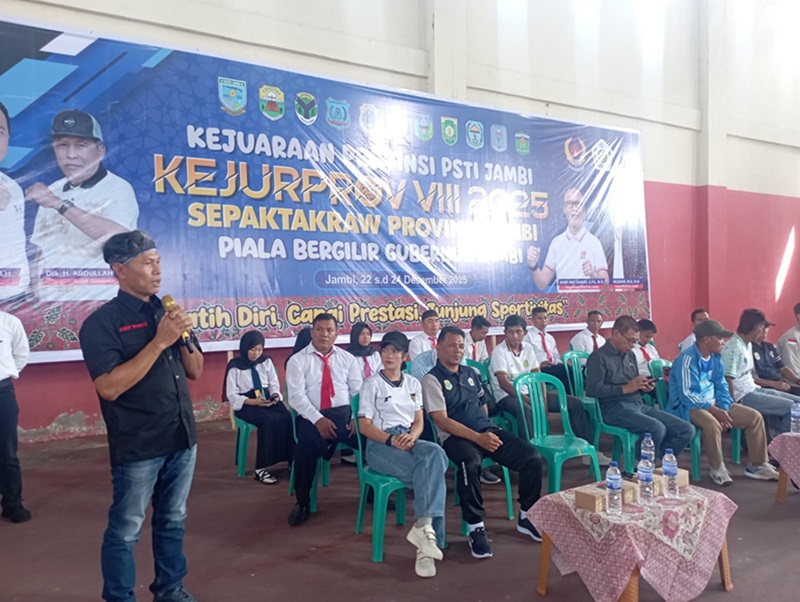 Kejurprov VIII 2025 Sepak Takraw! Cecep: Atlet Harus Bicara Dunia, Tembus Internasional