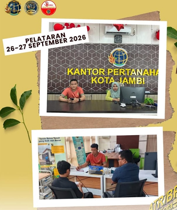 Mudahkan Urusan Sertifikat di Hari Libur, Kantor Pertanahan Kota Jambi Gelar Program PELATARAN