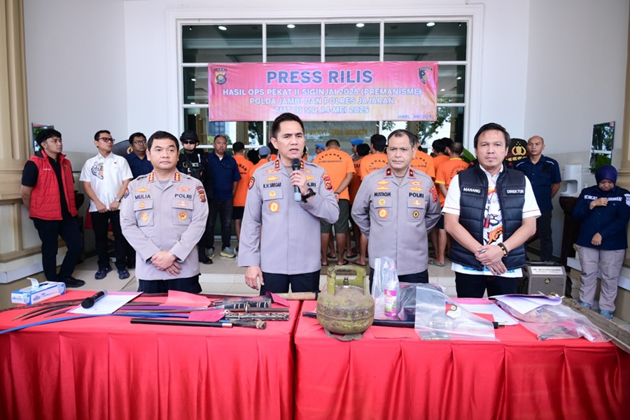 Perangi Premanisme! Irjen Pol Krisno H Siregar: Seluruh Jajaran Harus Cepat Respon, Polda Jambi Siap Backup