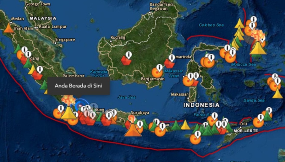 Gunung Anak Krakatau Berstatus Siaga, Warga Dilarang Mendekat