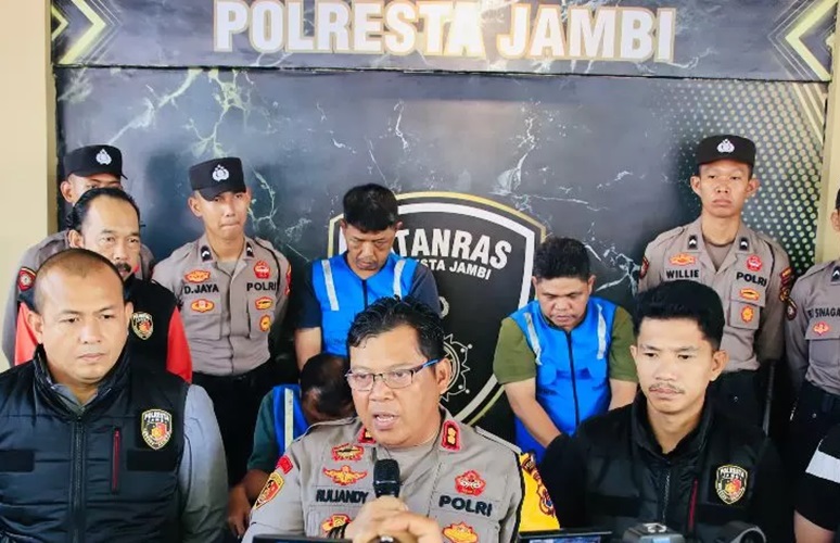 Rampok Uang Nasabah BRI Jambi Rp 500 Juta dengan Modus Pecah Kaca, 4 Pelaku Ditangkap di Medan, 2 Ditembak