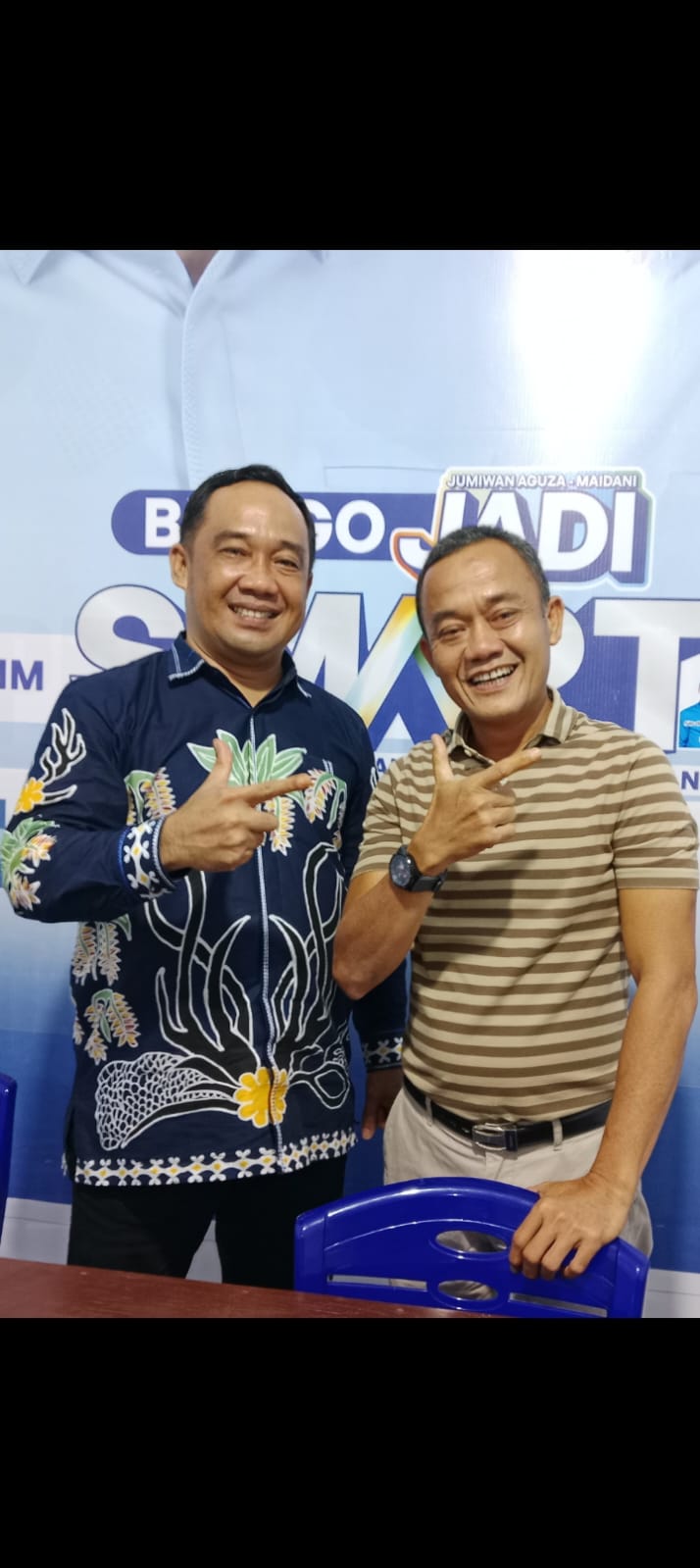 Syarkoni Syam Siap Menangkan Pasangan Jumiwan Aguza - Maidani