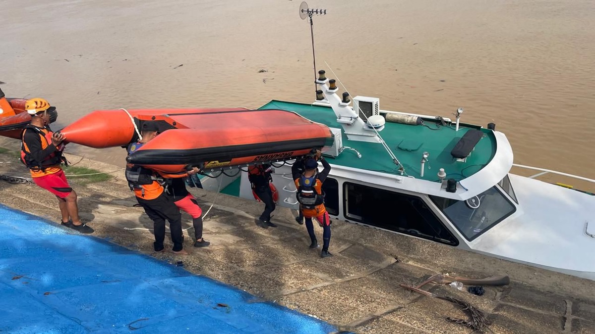 Nelayan Tanjab Timur Tenggelam di Perairan Nipah Panjang, Tim SAR Masih Lakukan Pencairan