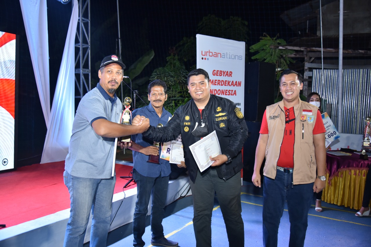 Ajang Silaturahmi FKRT Kelurahan, Lebak Bandung Inisiasi Kejuaraan Voli 