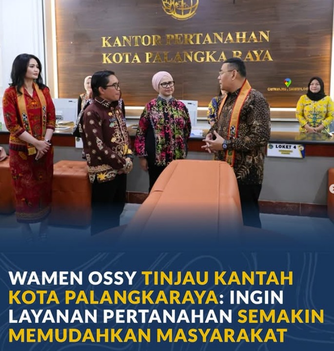 Wamen Ossy Dorong Transformasi Layanan Pertanahan: Cepat, Transparan, dan Modern