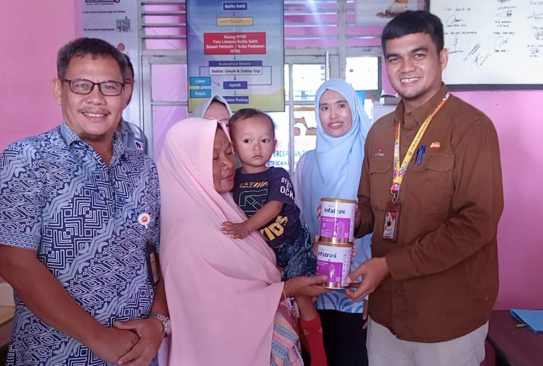 Penanganan Stunting di TanjabTim, SKK Migas-PetroChina Berikan Layanan Kesehatan, Makanan Tambahan dan Sembako