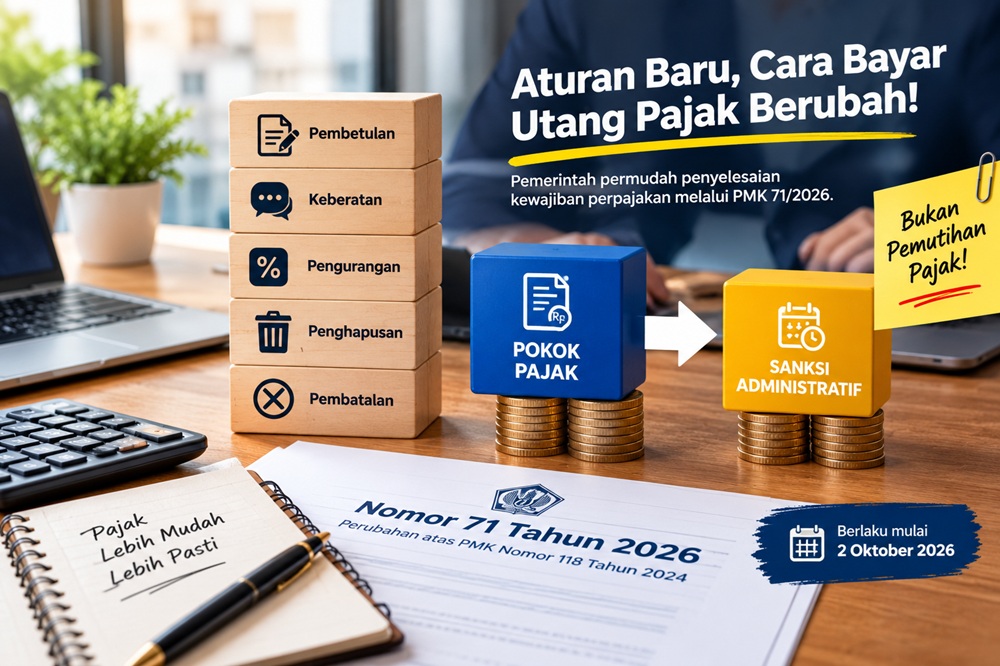 Punya Utang Pajak? Aturan Baru Ini Mengubah Cara Pembayaran, Begini Penjelasannya