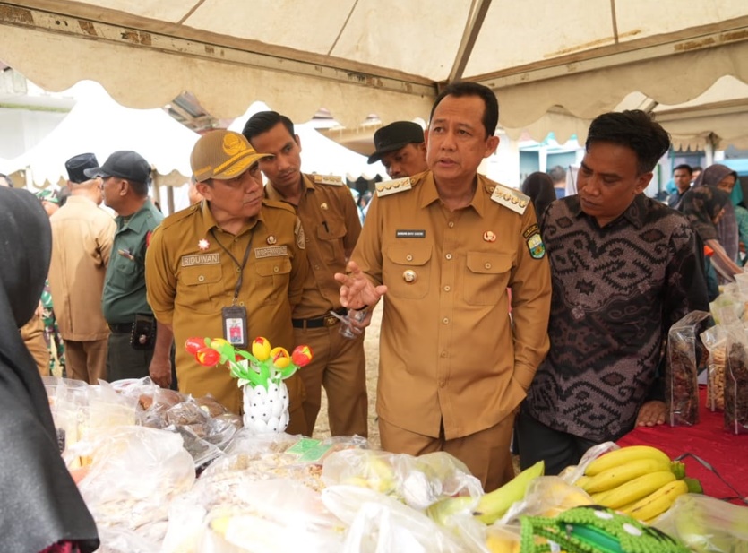 Bupati Bambang Bayu Suseno dan Ketua TP PKK Muaro Jambi Hadiri Peringatan HKG PKK Ke-53