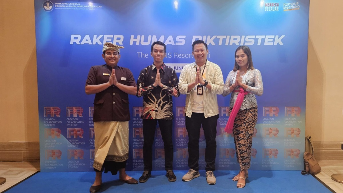 Tim HUMAS UNJA Ikuti Raker HUMAS Diktiristek 2024