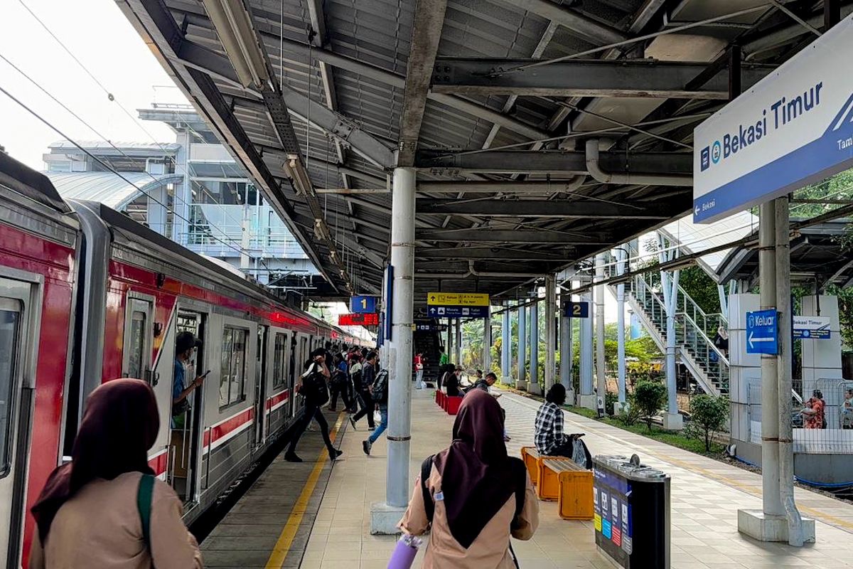 Stasiun Bekasi Timur Kembali Dibuka, KRL Bekasi-Cikarang Normal Lagi