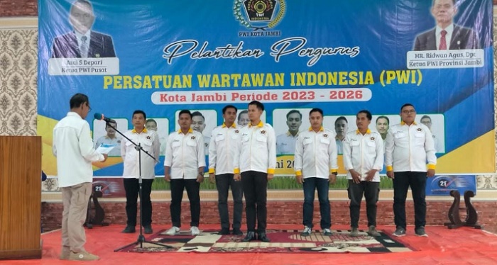 Niiih Susunan Pengurus PWI Kota Jambi Periode 2022-2023