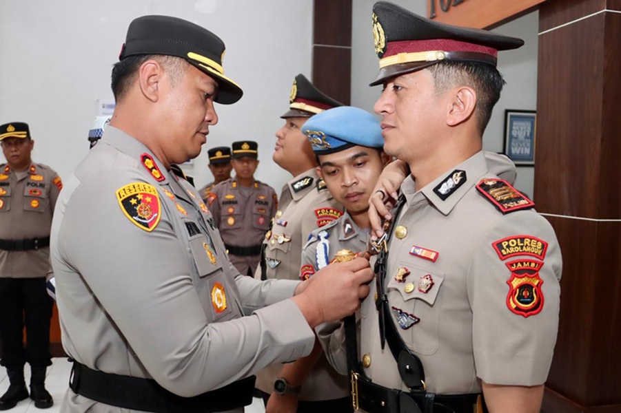 Sah! AKP Steffan Thomas Gantikan AKP Rio Renaldy Siregar Sebagai  Kasat Lantas Polres Sarolangun