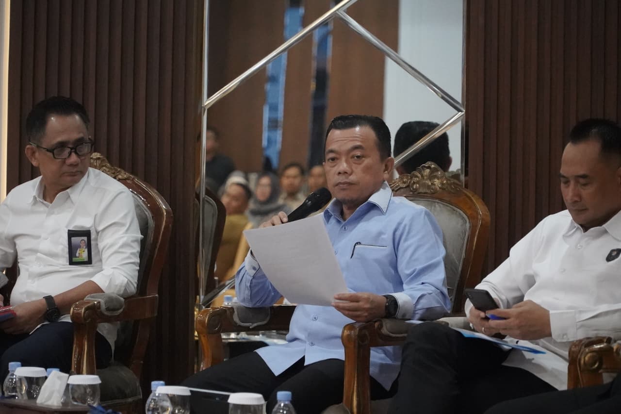 Al Haris Pimpin Rakor Percepatan Tol Jambi-Rengat, Pembebasan Lahan Ditargetkan Tuntas Desember