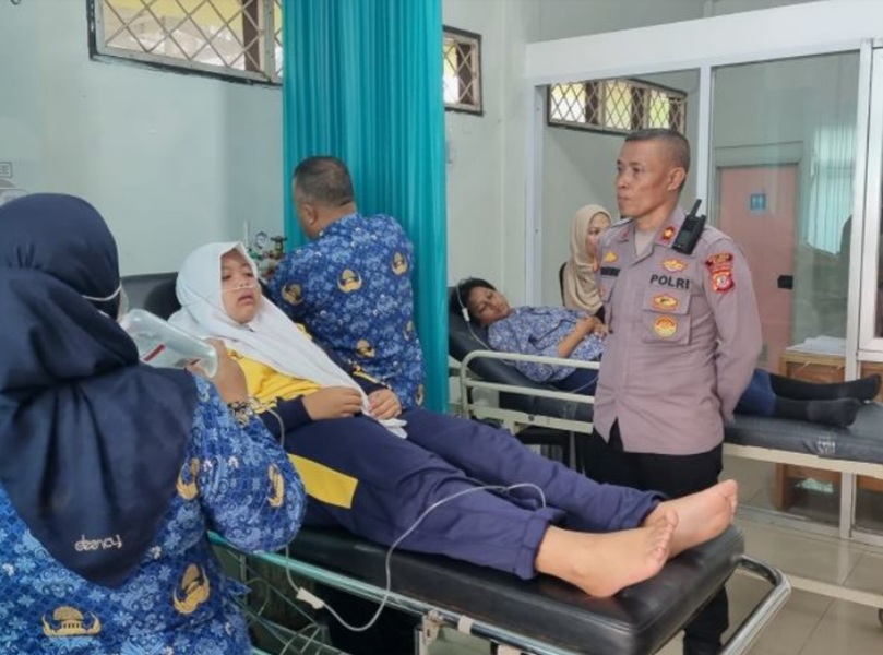 Ratusan Siswa di Garut Muntah-muntah Diduga Keracunan MBG, Polisi Turun Tangan