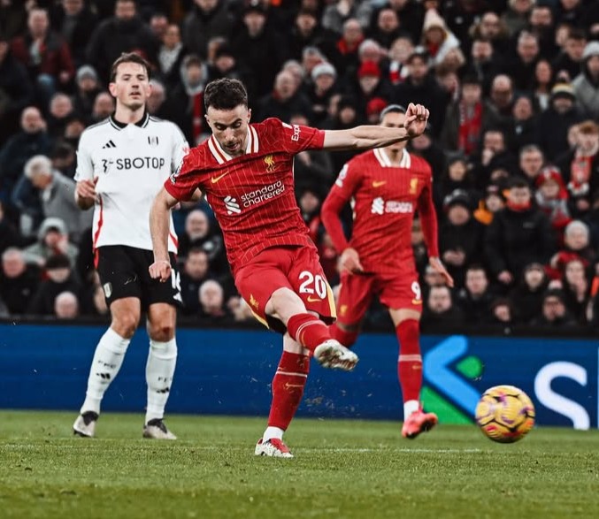 Diogo Jota Selamatkan Liverpool dari Kekalahan, Laga Kontra Fulham Berakhir 2-2 