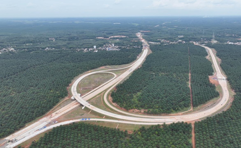 Jambi-Betung Cuma 2 Jam, Jalan Tol Trans Sumatera Terus Dikebut