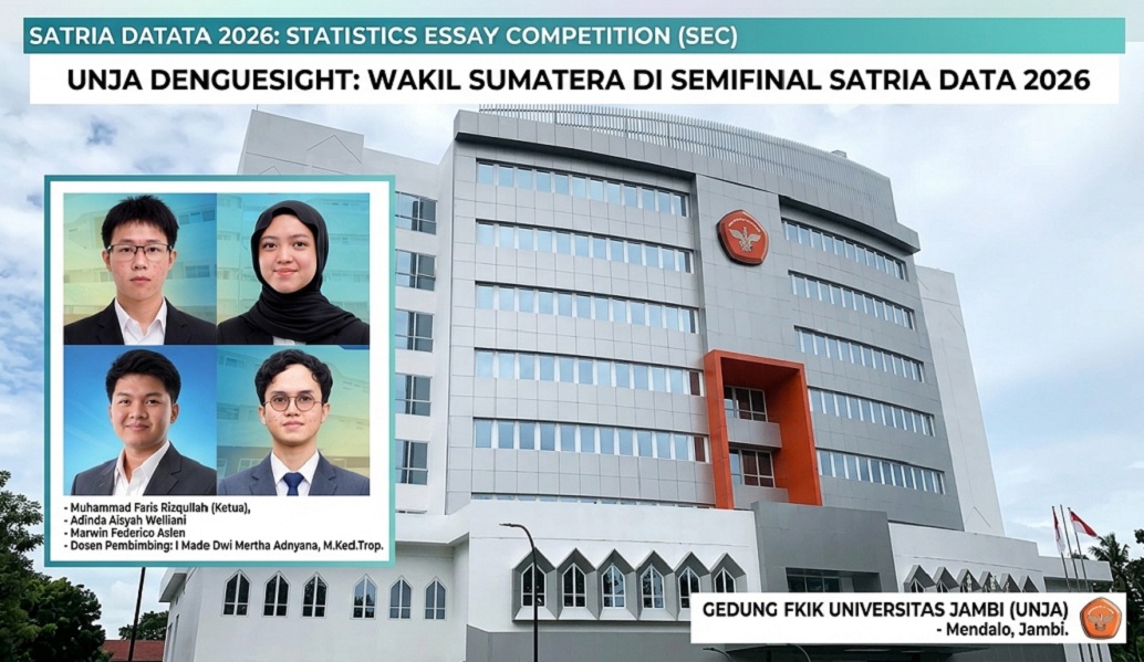Satu-satunya dari Sumatera, Tim DengueSight UNJA Tembus Semifinal Nasional SEC Satria Data 2026