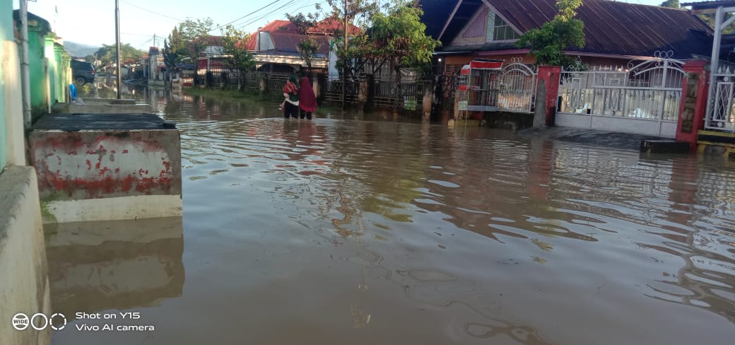 Hujan Lebat, Sejumlah Wilayah di Kerinci Terendam Banjir
