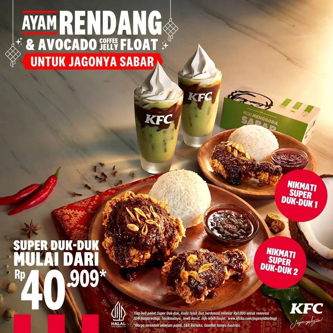 Promo KFC Hari ini, Ada Menu Spesial di Bulan Ramadan