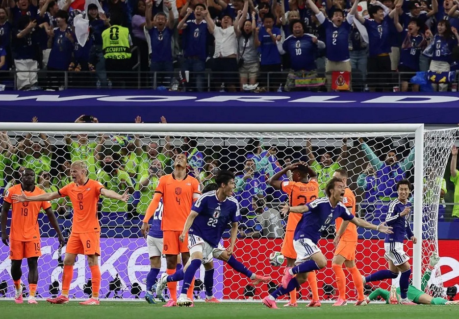  Dramatis! Gol Telat Daichi Kamada Gagalkan Kemenangan Belanda atas Jepang