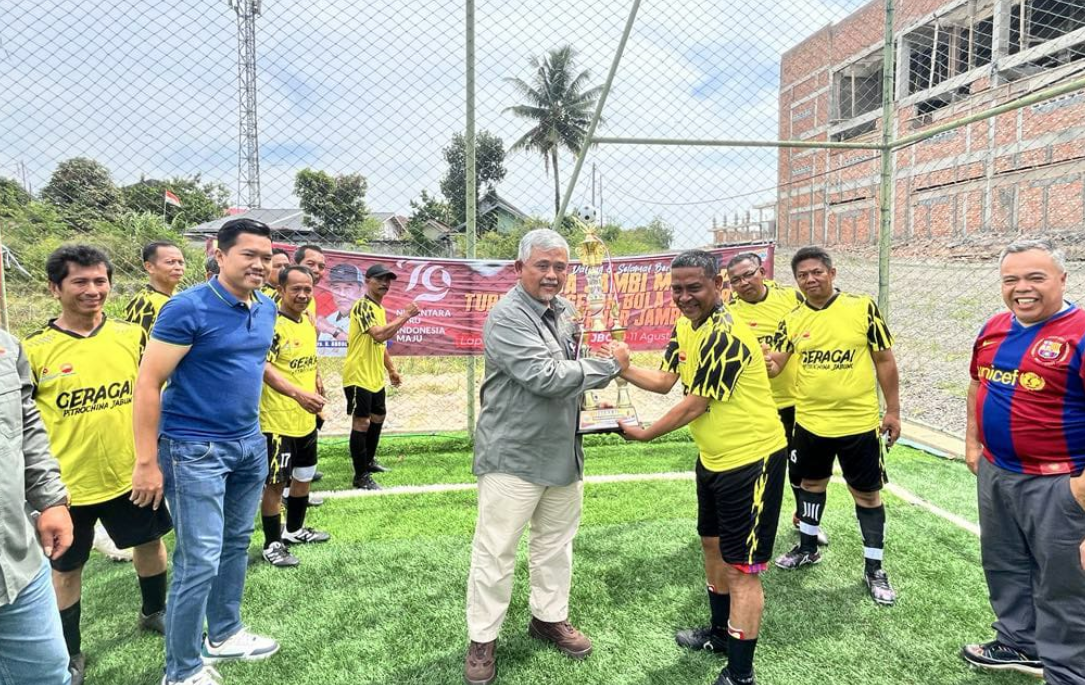 PetroChina Raih Juara Kedua Dalam Kejuaraan Mini Soccer Tingkat Provinsi Jambi