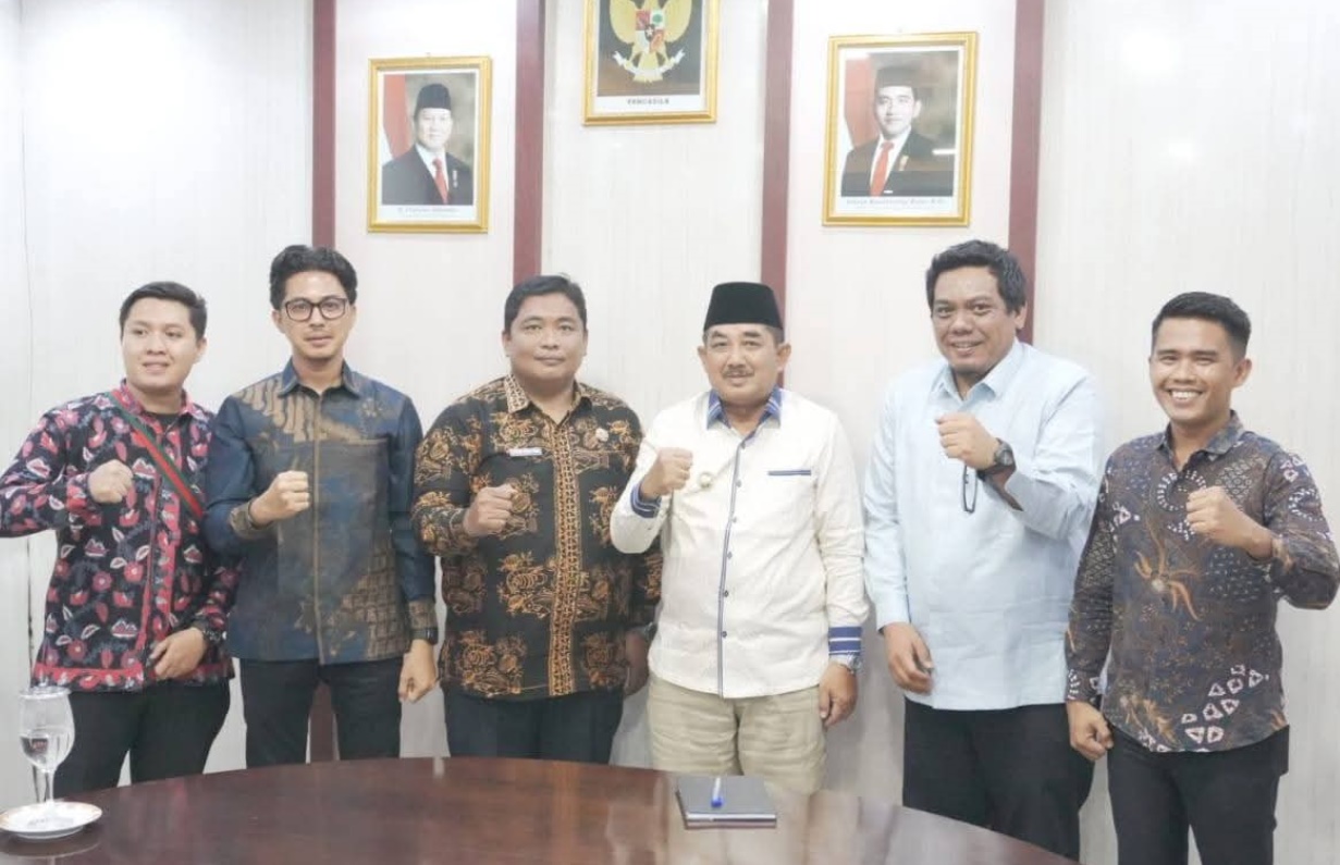 Bupati Tanjab Barat Sambut Silaturahmi KPID Jambi