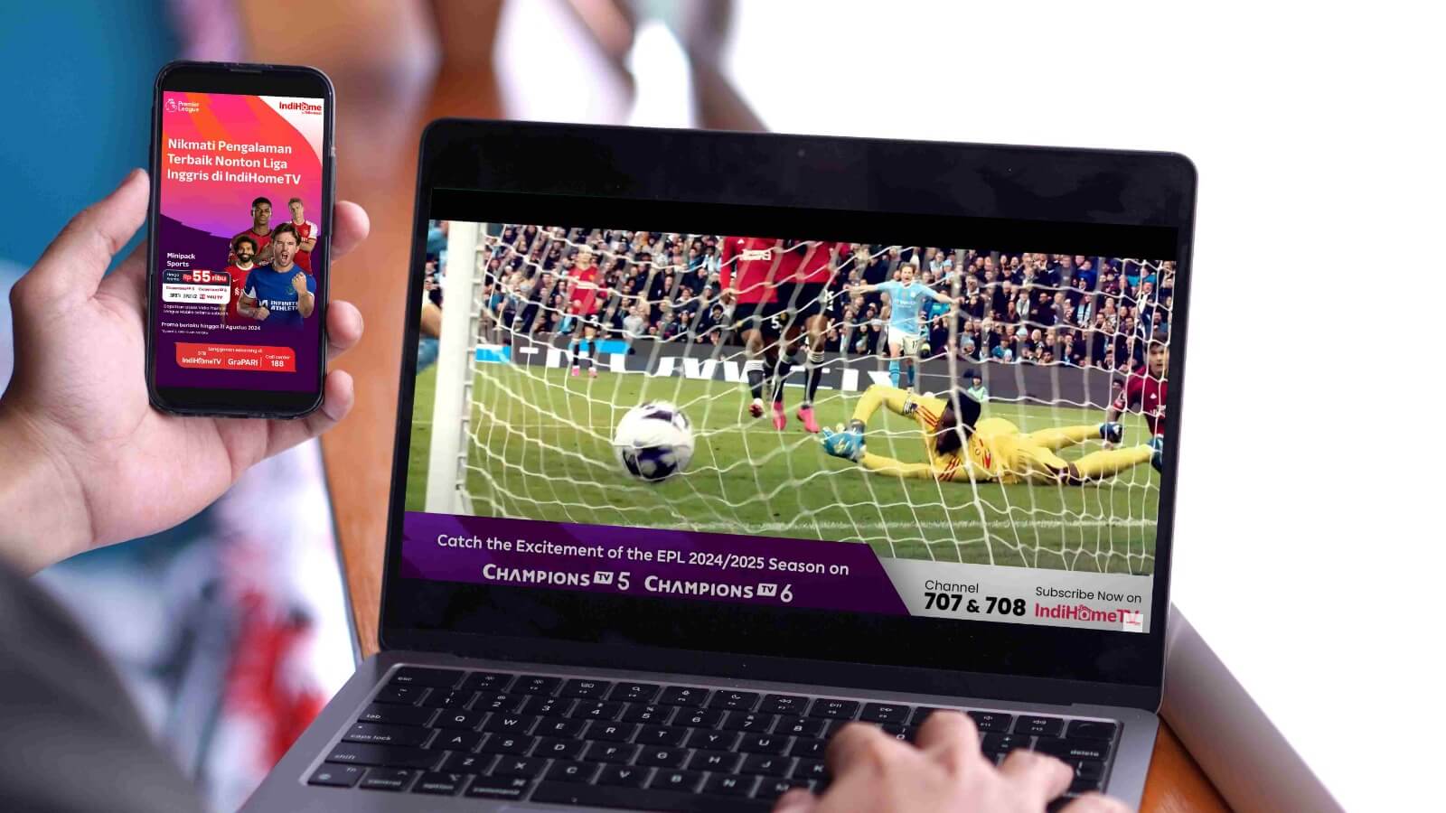 Telkomsel Melalui IndiHome TV Hadirkan English Premier League dan Olahraga Kelas Dunia 