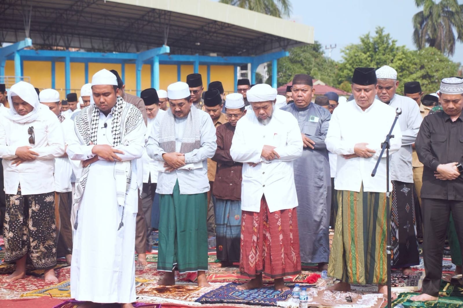 Bersama Masyarakat, Pemkab Tanjab Barat Gelar Shalat Istisqa, Mohon Rahmat dan Turunnya Hujan
