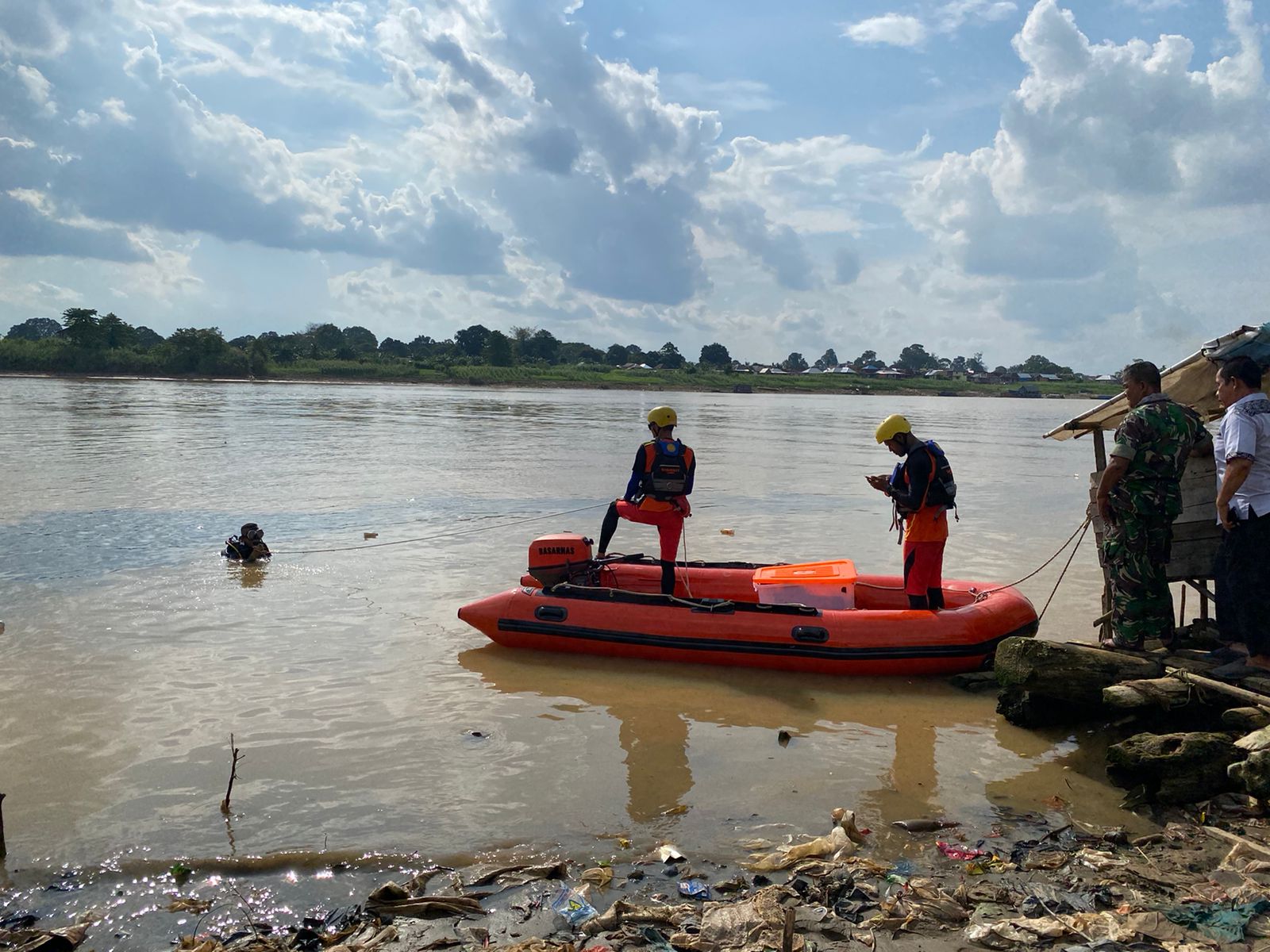 3 Anak Dilaporkan Tenggelam di Sungai Tembuku, Basarnas Jambi Lakukan Pencarian