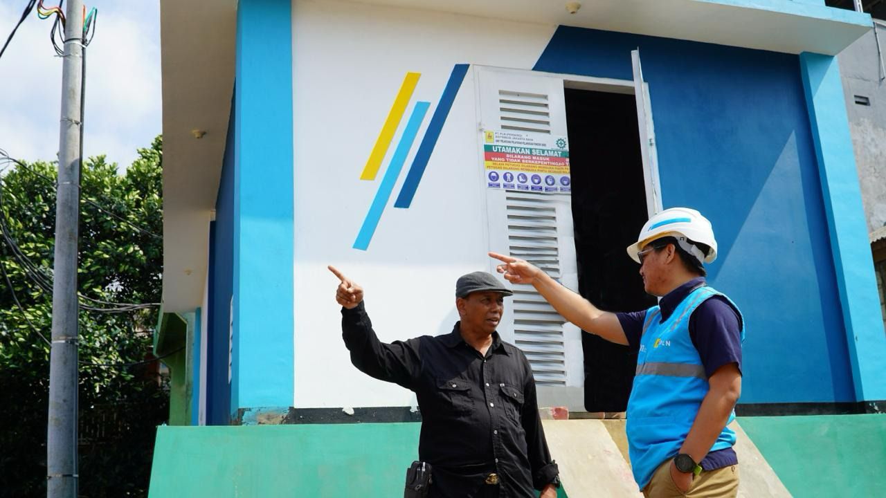 Di Jakarta, PLN Olah 3,3 Ton FABA dari PLTU Lontar Menjadi Bahan Konstruksi Gardu Distribusi