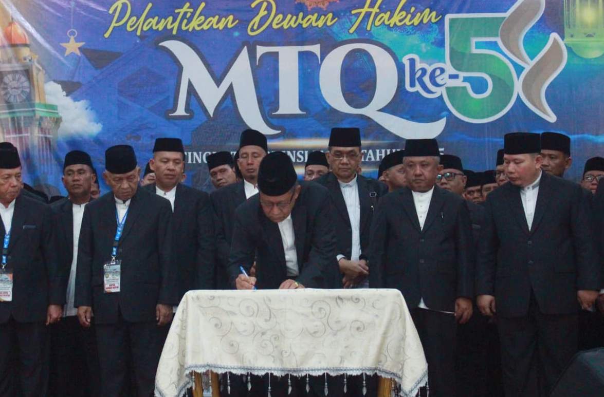 Wagub Abdullah Sani Resmi Melantik Dewan Hakim MTQ ke-54 Provinsi Jambi