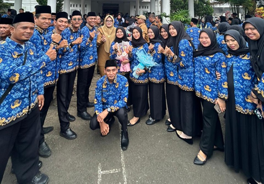 PPPK Paruh Waktu Tanjab Timur Dilantik dan Dikontrak 1 Tahun, Masih Menerima Gaji Seperti Honorer Sebelumnya