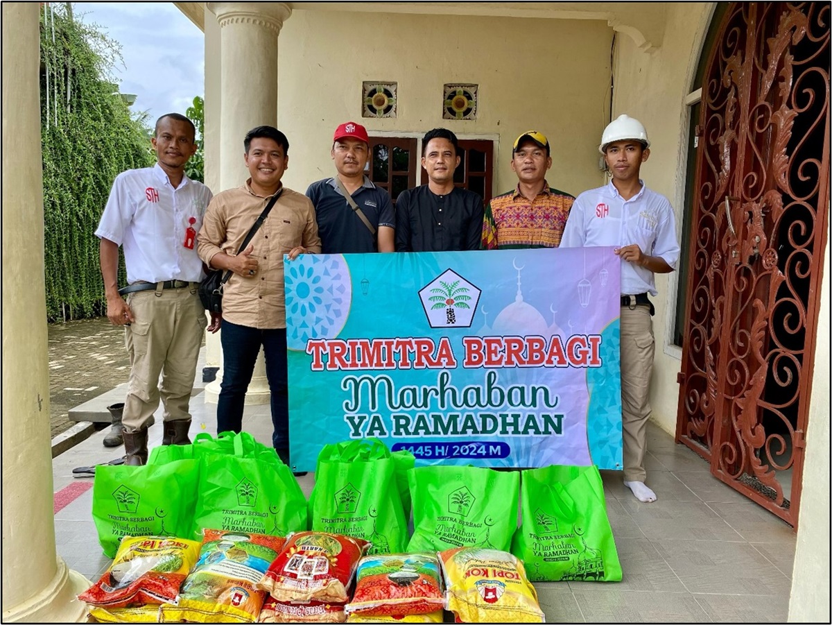 PT Trimitra Lestari Kembali Salurkan Bantuan Sembako di Bulan Ramadan