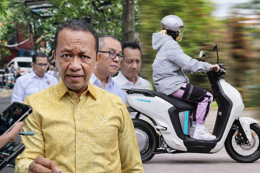 Transisi Motor Listrik Dipacu, Bahlil Siapkan Insentif untuk Masyarakat