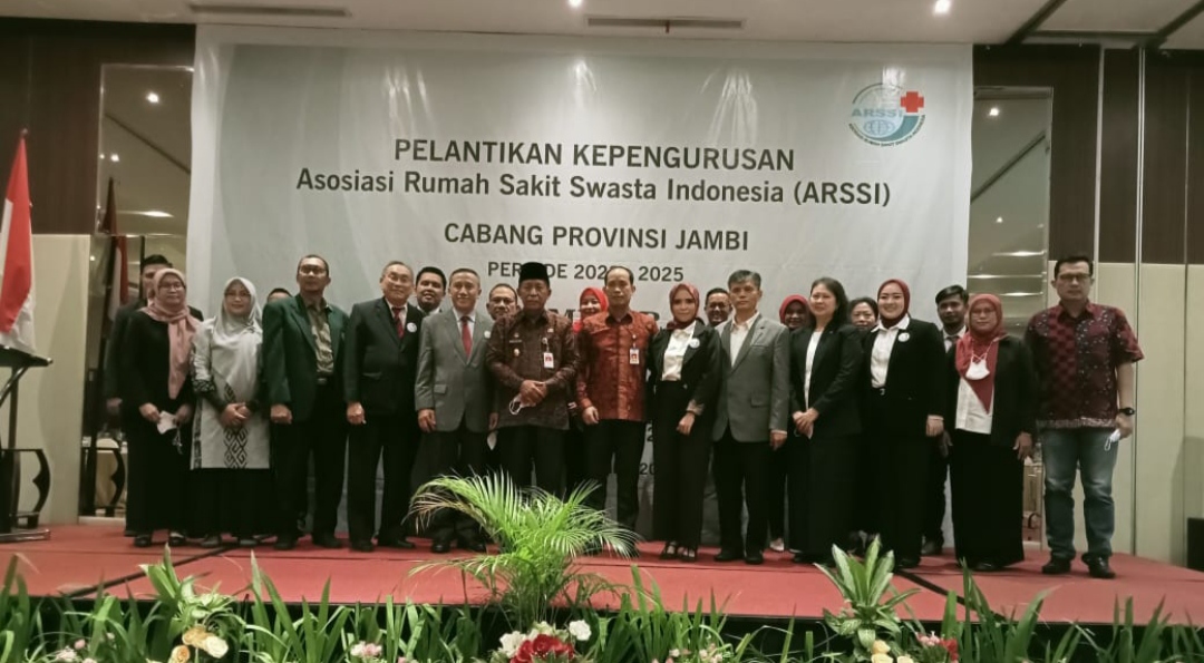 Pelantikan Pengurusan ARSSI Provinsi Jambi Periode 2022- 2025 Sukses