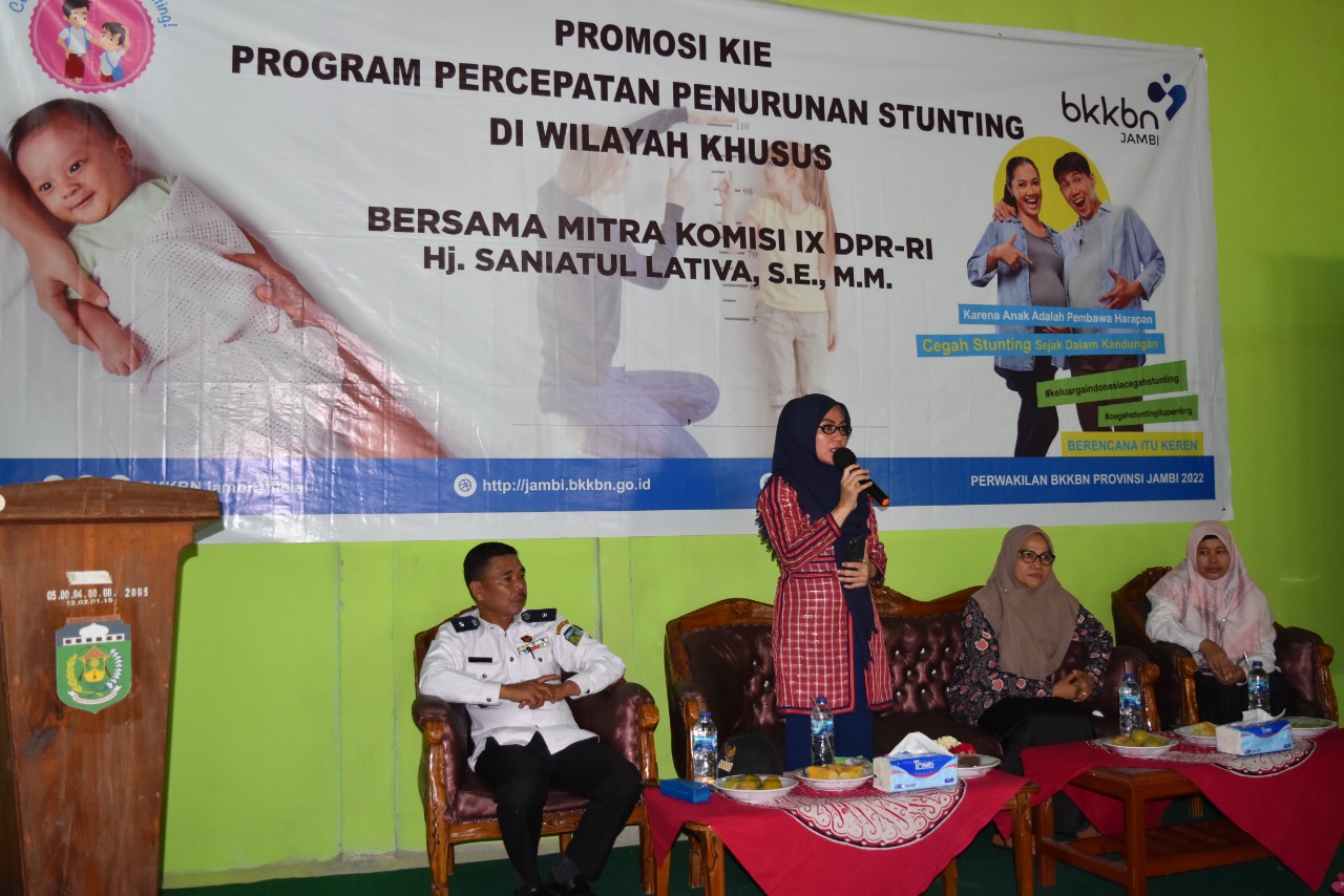 BKKBN Terus  Promosi KIE  Penurunan  Stunting 