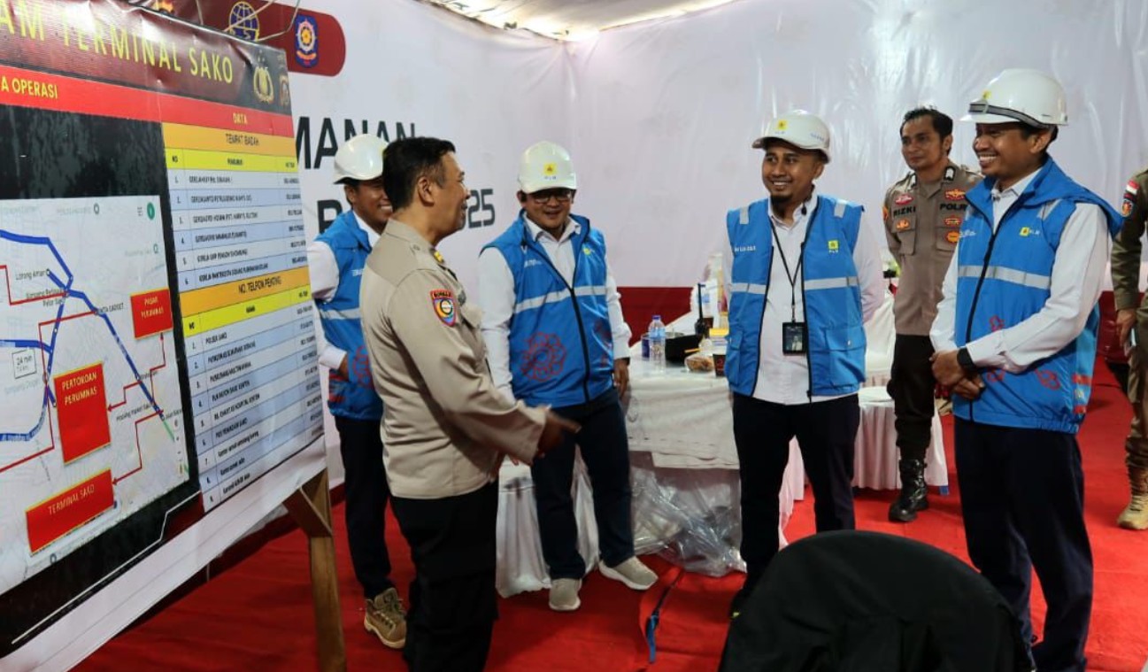 Perkuat Kolaborasi Siaga Nataru, PLN UID S2JB Sambangi Pos PAM dan Pos Terpadu