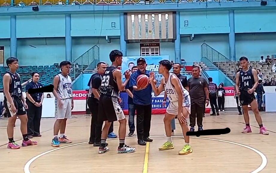 Opening Party Gubernur Cup Basketball 2025 Meriah, Ini Pesan Sekda Sudirman