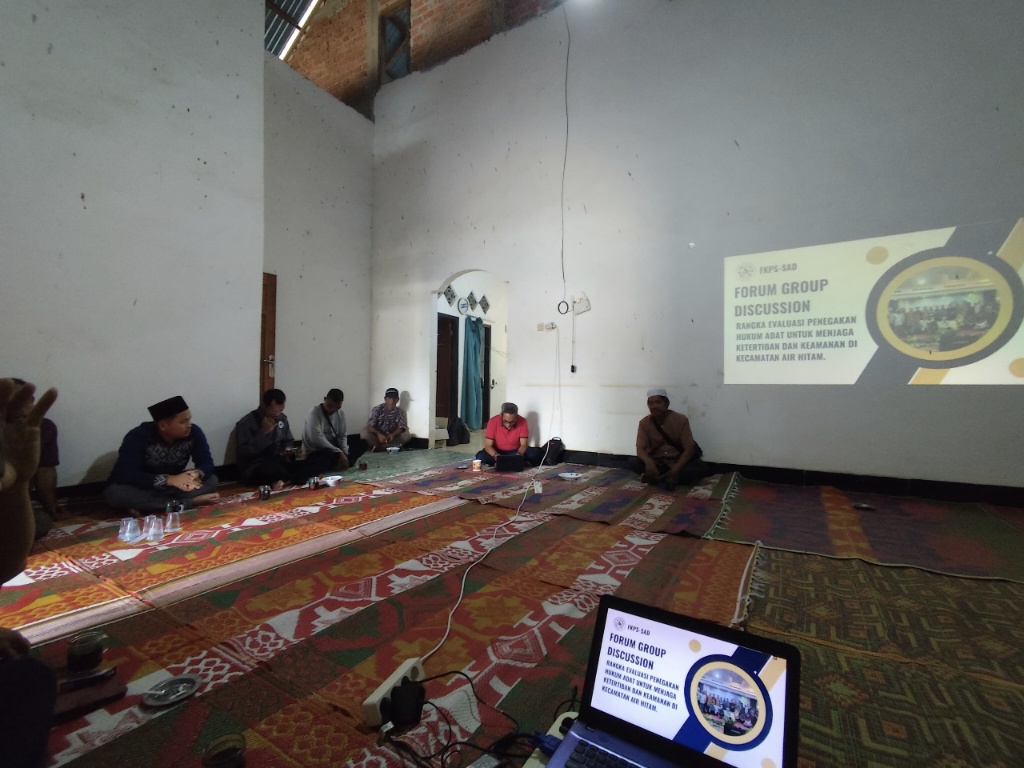 Kecamatan Air Hitam Bentuk Tim Debalang Batin Pantau Penegakan Hukum Adat Suku Anak Dalam