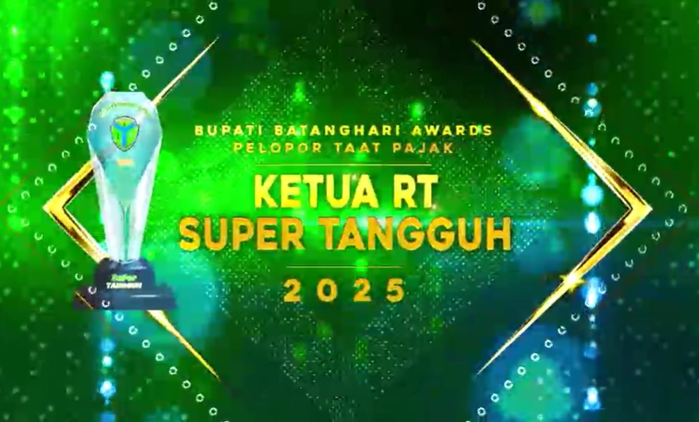 Tunggu Tanggal Mainnya, Bupati Batanghari Awards Pelopor Taat Pajak Ketua RT Super Tangguh 2025 