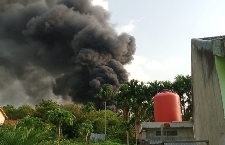 Gudang Minyak di Kota Jambi Terbakar? Ini Penjelasan Kapolresta Jambi