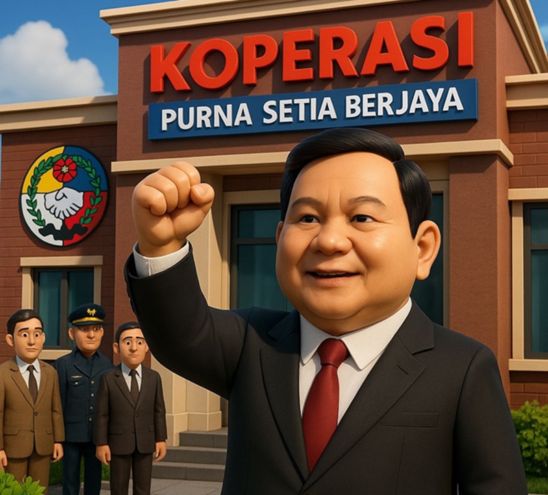 Koperasi Purna Setia Berjaya Diresmikan, Semangat Purnawirawan Sejalan dengan Visi Presiden Prabowo