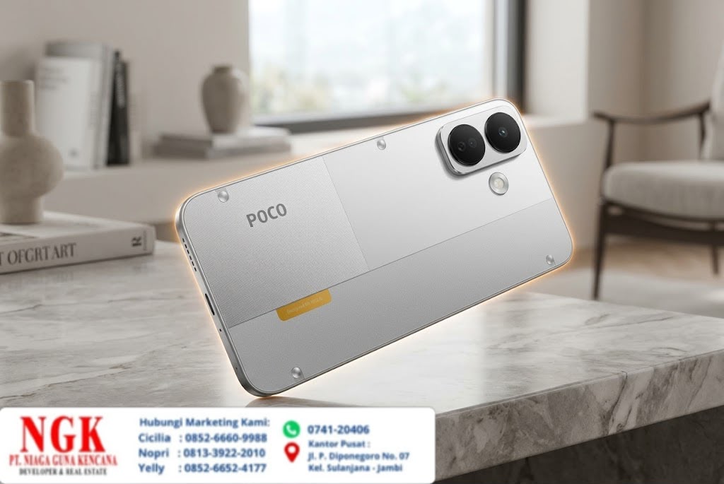 HP POCO X8s Meluncur dengan Layar OLED 120Hz dan Snapdragon 7 Gen 4