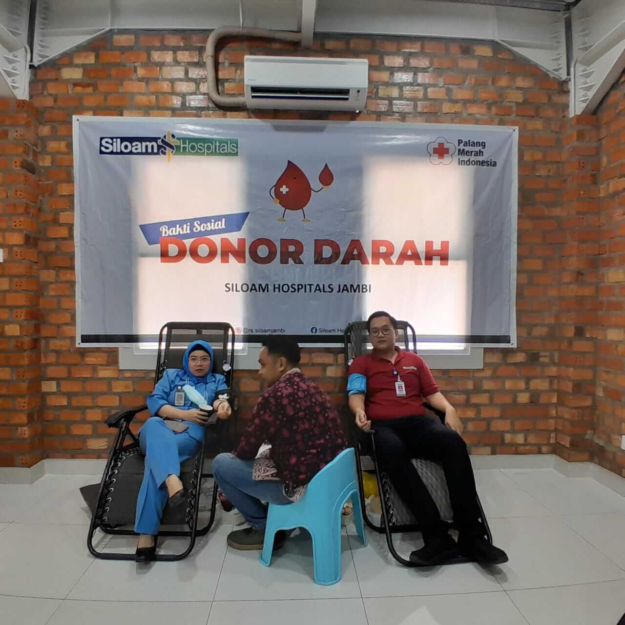 Peringati Hari PMI, Siloam Hospitals Jambi Gelar Donor Darah