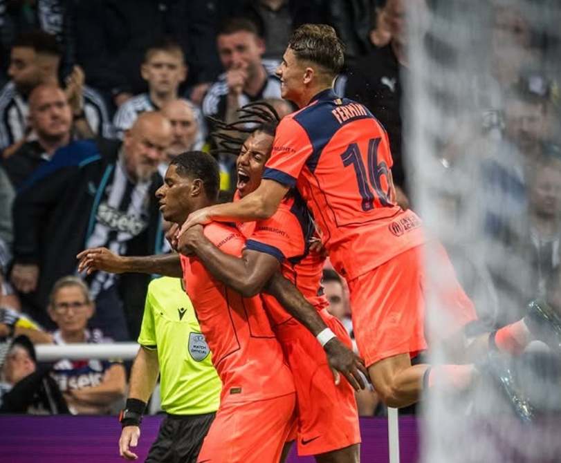 Brace Rashford Antar Barcelona Bungkam Newcastle 2-1 di Liga Champions 