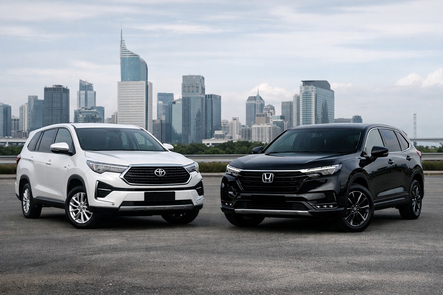 Adu Irit BBM Toyota Innova Zenix Hybrid vs Honda CR-V e:HEV 2026, Mana Lebih Worth It?