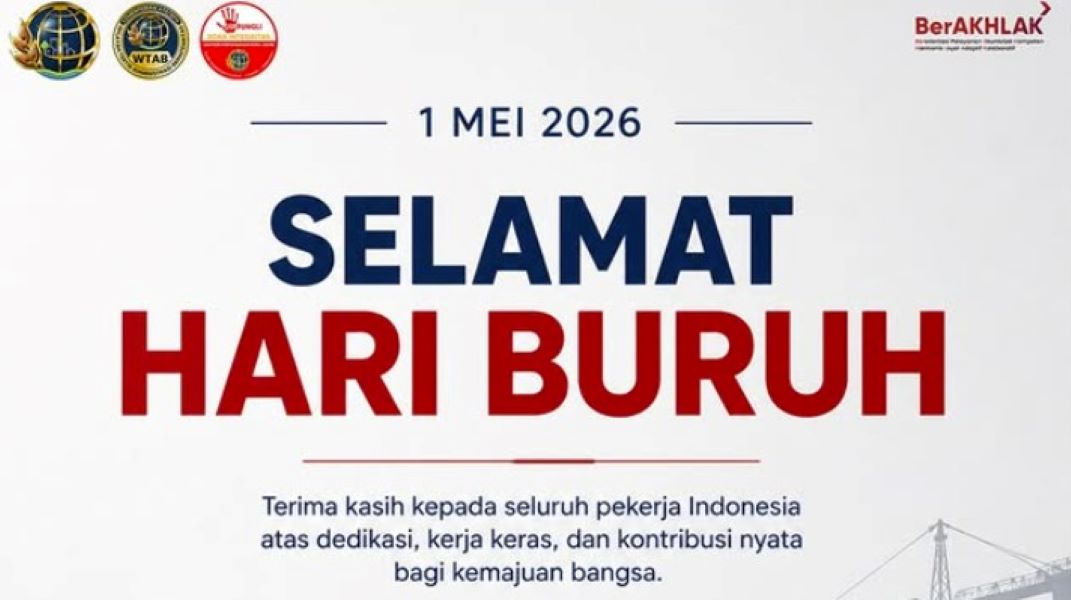 Apresiasi Dedikasi Pekerja, Kantor Pertanahan Kota Jambi Ucapkan Selamat Hari  Buruh Internasional 2026 