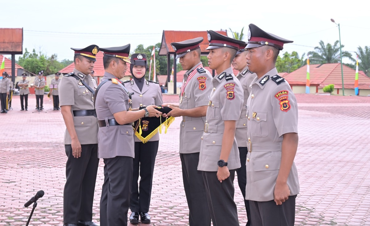 244 Bintara Polri Selesaikan Pendidikan di SPN Polda Jambi