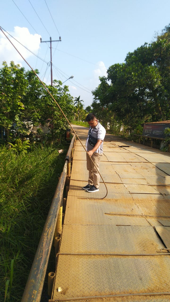 Kondisi Jembatan Sungai Rano Sangat Mengkhawatirkan, Ini Penampakannya