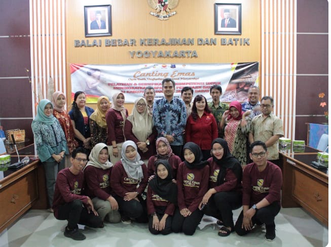 SKK Migas PetroChina Fasilitasi Perajin Batik dan Songket Tanjab Barat Lakukan Pelatihan di Yogyakarta